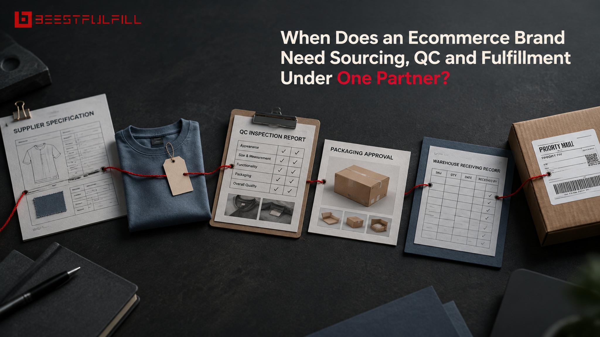 When Does an Ecommerce Brand Need Sourcing, QC and Fulfillment Under One Partner?