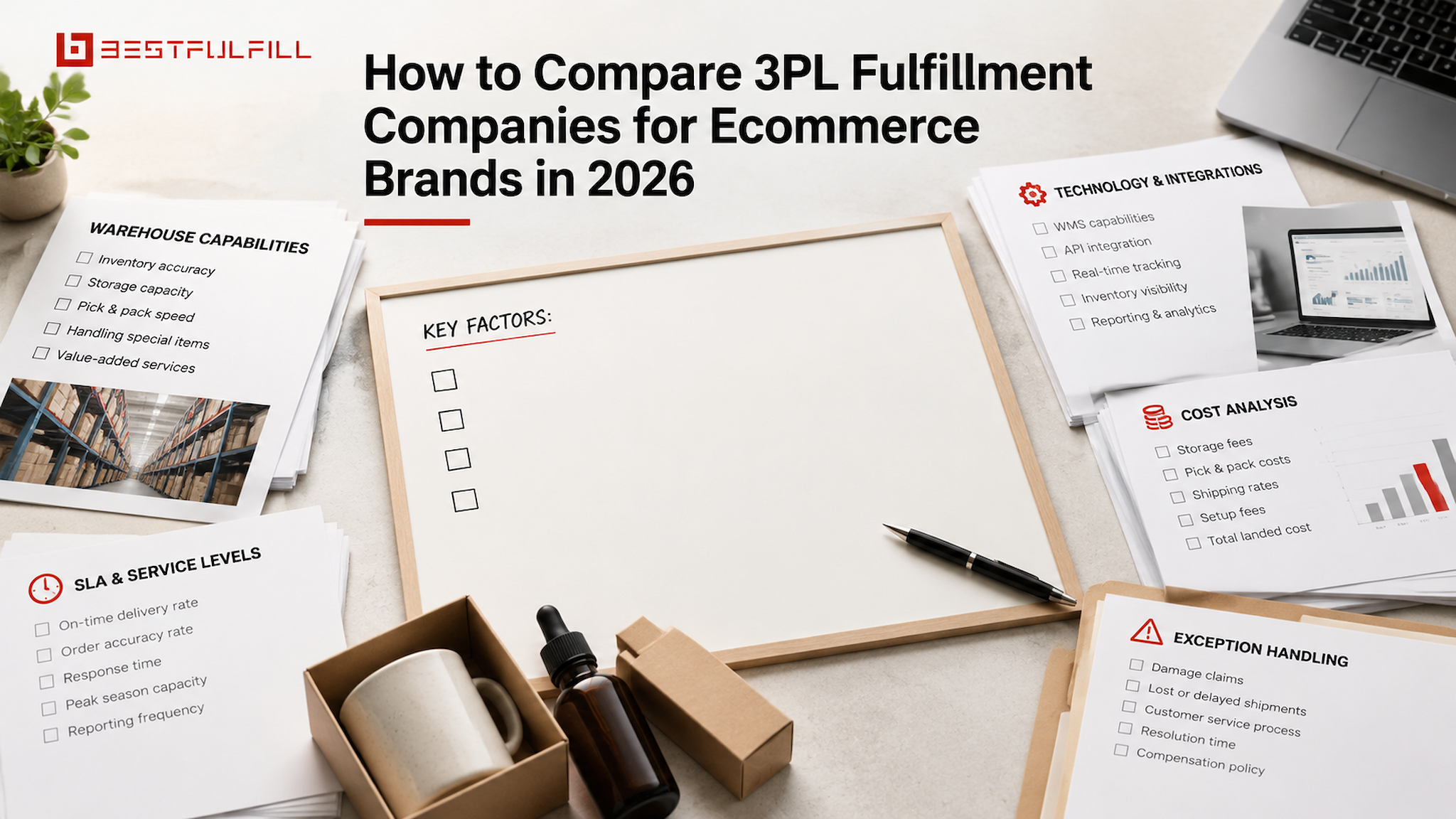 How to Compare 3PL Fulfillment Companies for Ecommerce Brands in 2026