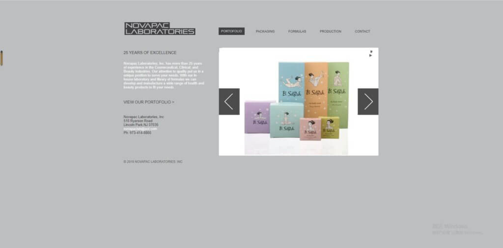 Novapac Labs Labs Private Label Bath and Body products Suppliers 