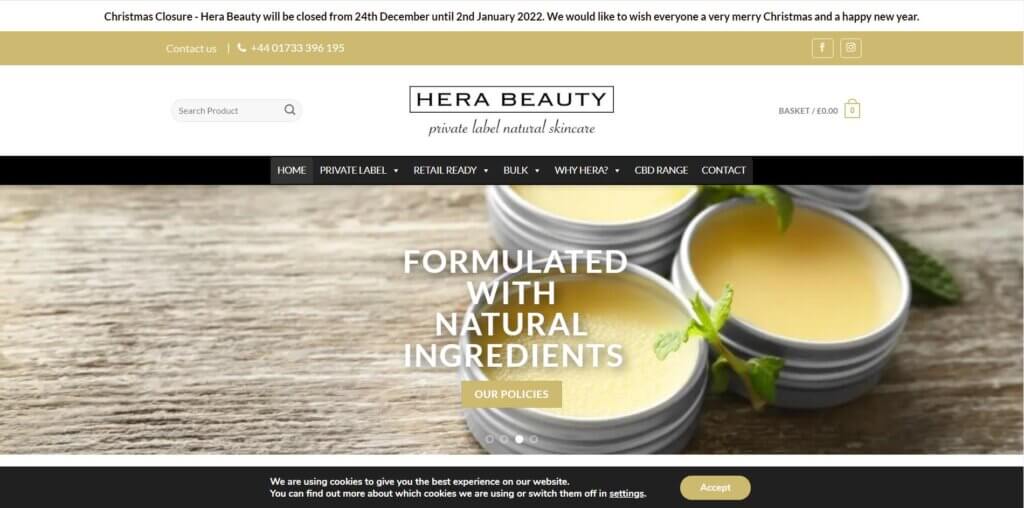 Hera Beauty Private Label Body Butter Manufacturers