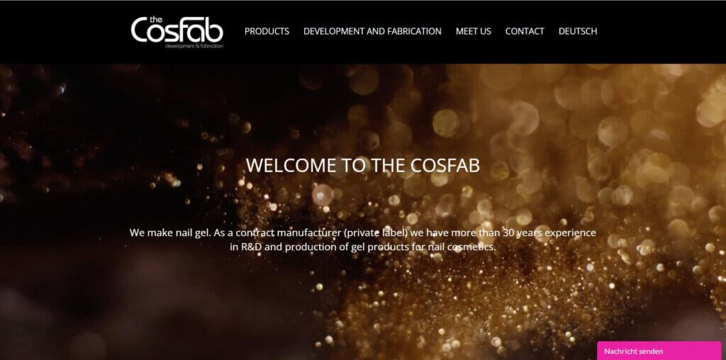 CosFab Private Label Gel Nail Polish Manufacturers