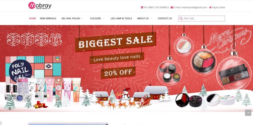Mobray Private Label Gel Nail Polish Manufacturers