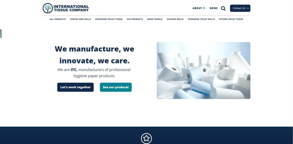 International Tissue Company Private Label Toilet Paper Manufacturers