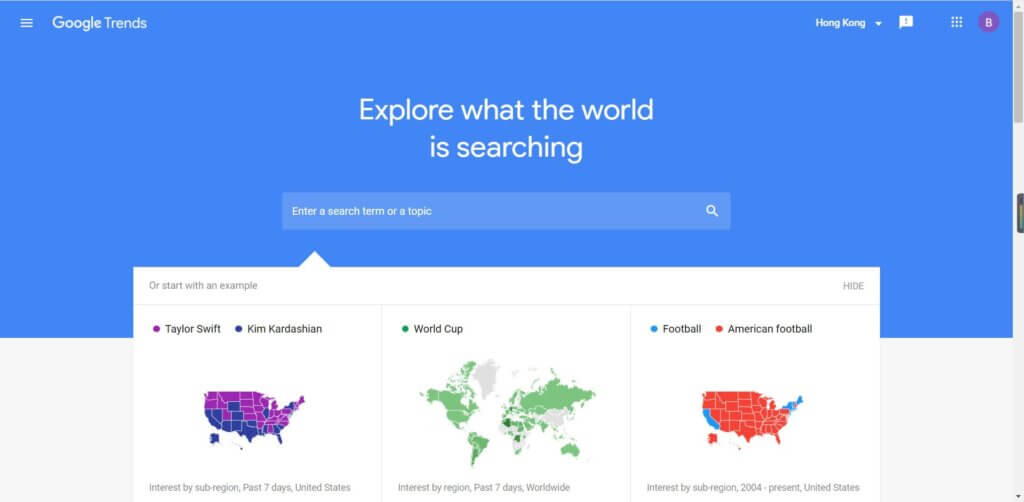 Google Trends 