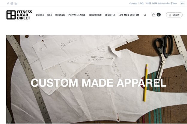 Private Label Gym Clothes - Fitness Wear Direct