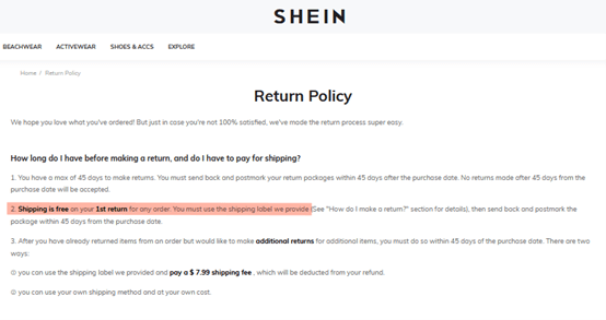 Does Shein Do Dropshipping
