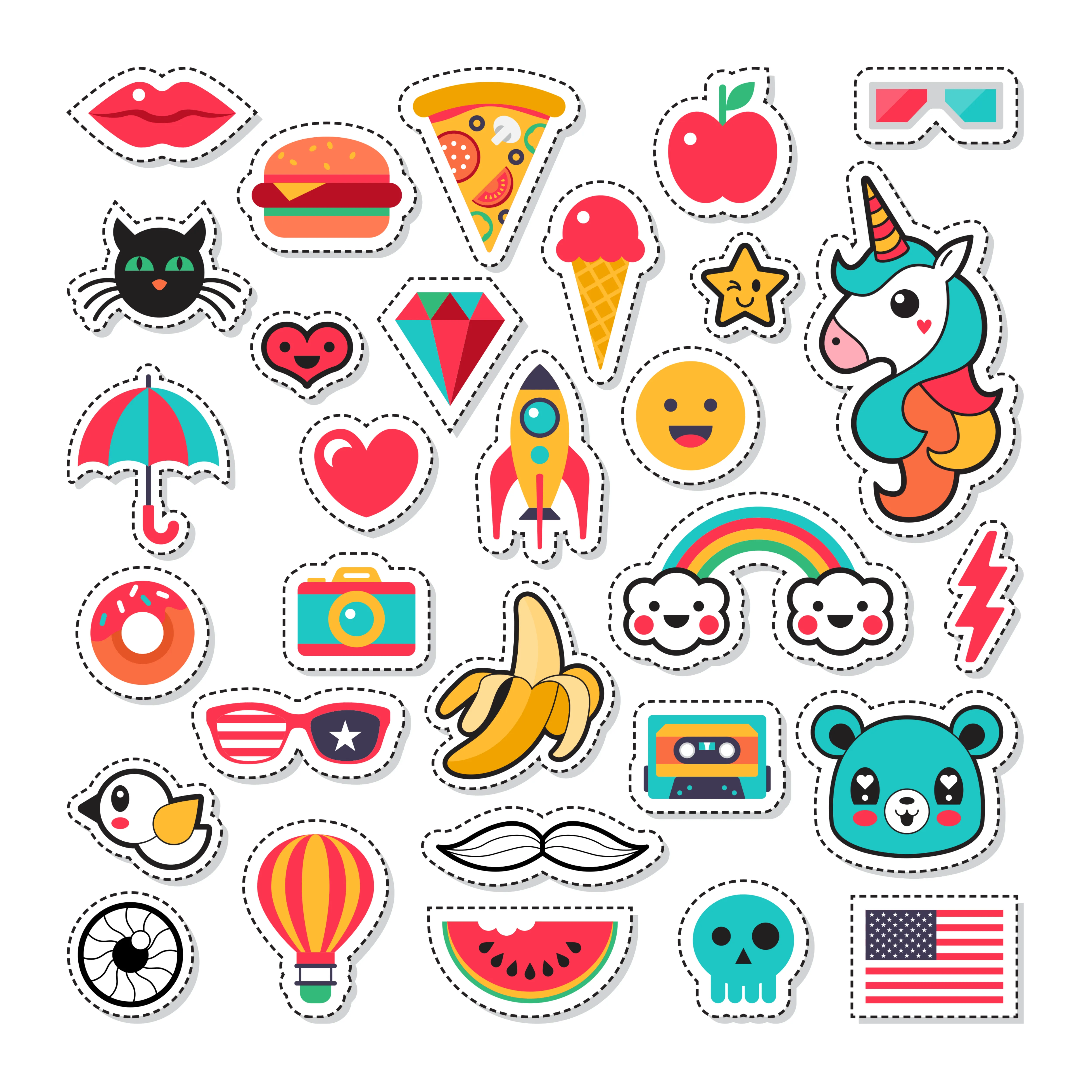 Dropship stickers